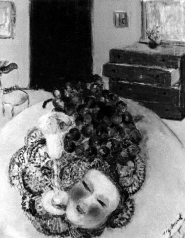 Mig Quinet, Nature morte au masque, 1937