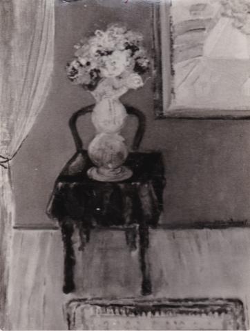 Mig Quinet, Bouquet à la nappe marine,1939