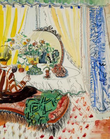 Mig Quinet, Dame au sofa, 1939