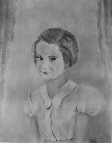 Mig Quinet, Portrait de Gisèle Colson, 1939