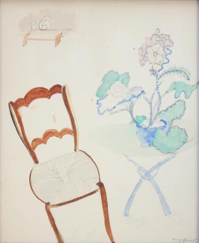Mig Quinet, La petite chaise paysanne, 1940