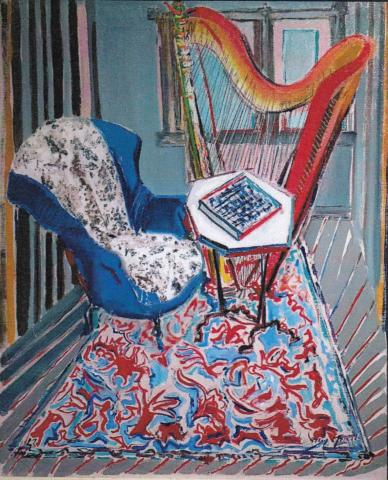 Mig Quinet, La harpe, 1944