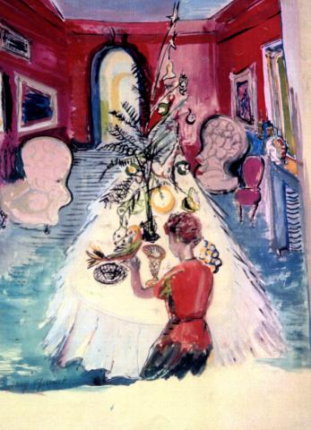 Mig Quinet, Table de fête, 1944