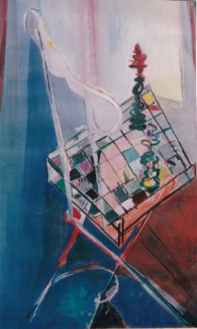 Mig Quinet, Chaise aux échecs, 1946