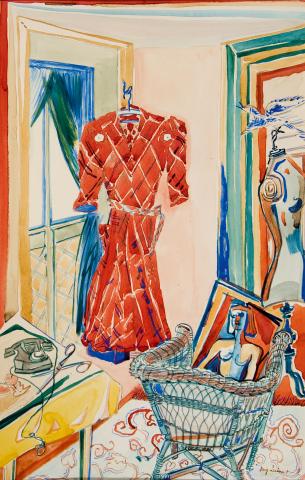 Mig Quinet, La robe écossaise, 1946
