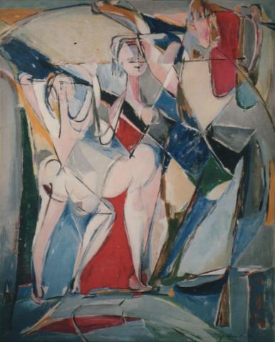 Mig Quinet, Les équilibristes, 1949
