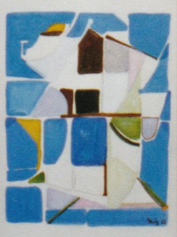 Mig Quinet, Plan bleu, 1952