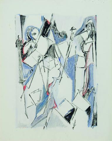 Mig Quinet, Trio à cordes, 1952