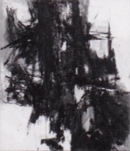 Mig Quinet, à pied d’arbre, 1963