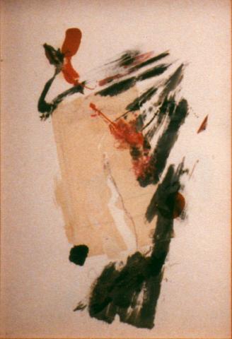Mig Quinet, Le stencil déchiré, 1964