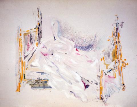 Mig Quinet, Le lit de Léda, 1971