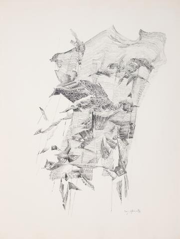 Mig Quinet, Le t-shirt aux oiseaux, 1979