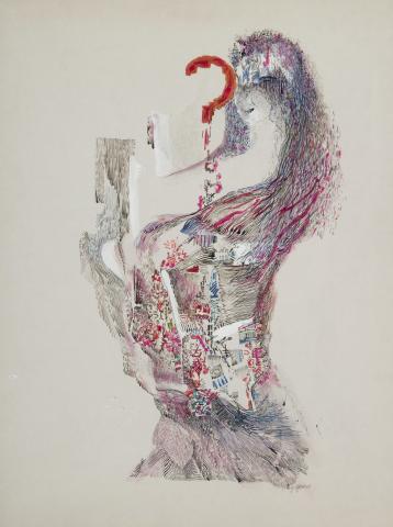 Mig Quinet, La décorée en question, 1980