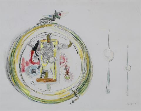 Mig Quinet, Réveil et ses deux aiguilles, 1989