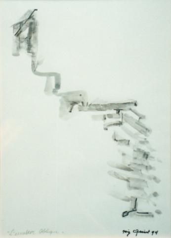 Mig Quinet, L’escalier oblique, 1994