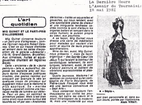 1981 Alain Viray, La Dernière Heure, 18 mai