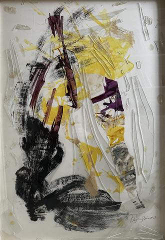 Mig Quinet, les bas jaunes, 1963