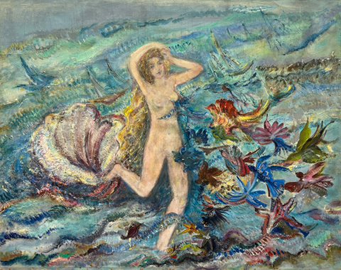 Mig Quinet, Vénus aux oiseaux, 1935