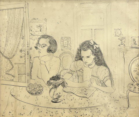 Mig Quinet, Christine et Nicole, 1943