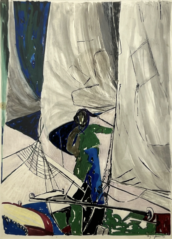 Mig Quinet, Orphée à la mer, 1946