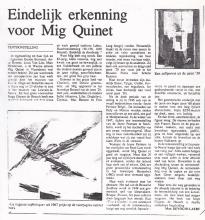 Devoghelaere, Nieuwe Gazet, 1988