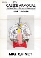 Goyens de Heusch Serge, Mig Quinet, Galerie Armorial, 1981
