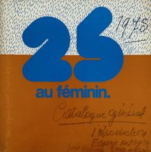 25 au féminin catalogue d’exposition 1975