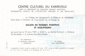 Salon de femmes peintres et sculpteurs, 1967