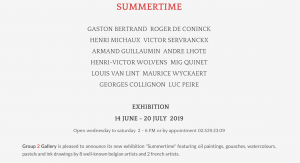 exposition group 2 gallery summertime 2019