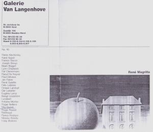 1993 galerie Van Langenhove, linéart, Gent
