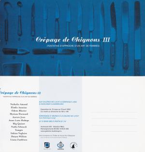 exposition crêpage de chignons 3, 2003