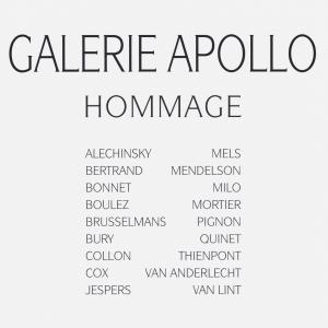 Hommage à la galerie Apollo, Group 2 Gallery, Bruxelles, 2003