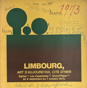 Le paysage dans la peinture belge contemporaine, 1973